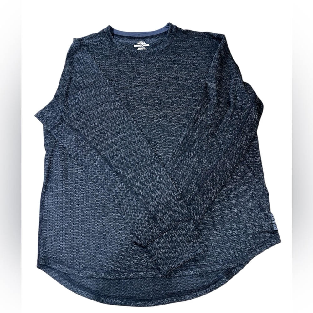Prana Men's Dark Gray Long Sleeve Shirt - Picture 7 of 8